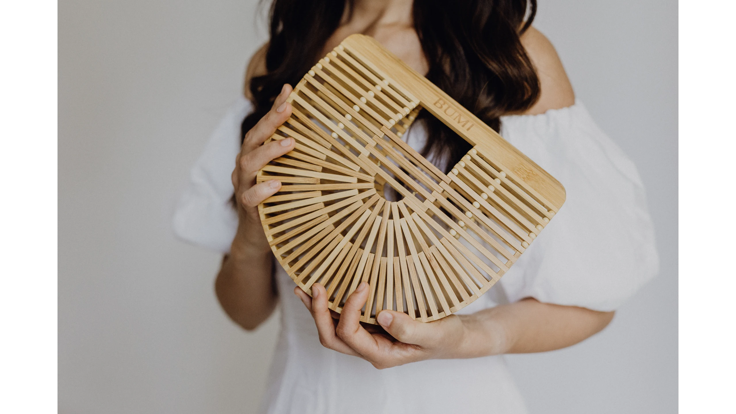Handgefertigte BUMI Bambustasche – natürlich und zeitlos